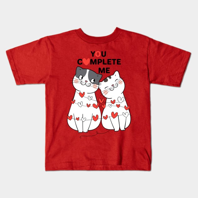You complete me Kids T-Shirt by OnuM2018